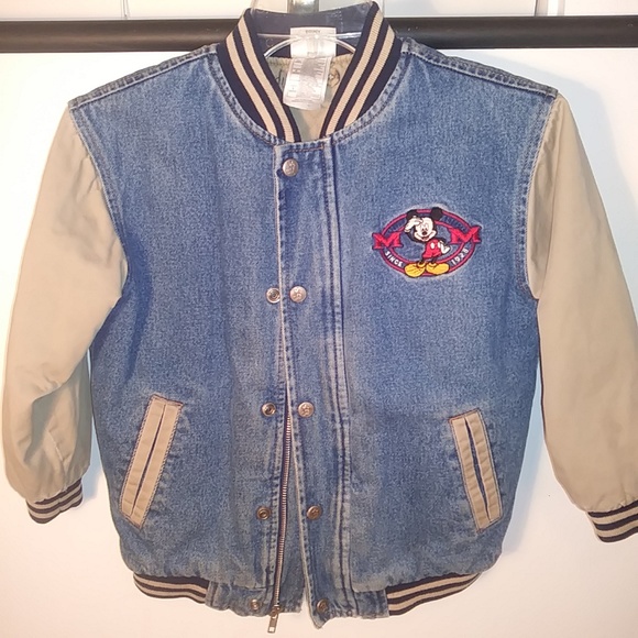 Disney Other - MICKEY MOUSE DISNEY JEAN COAT #1